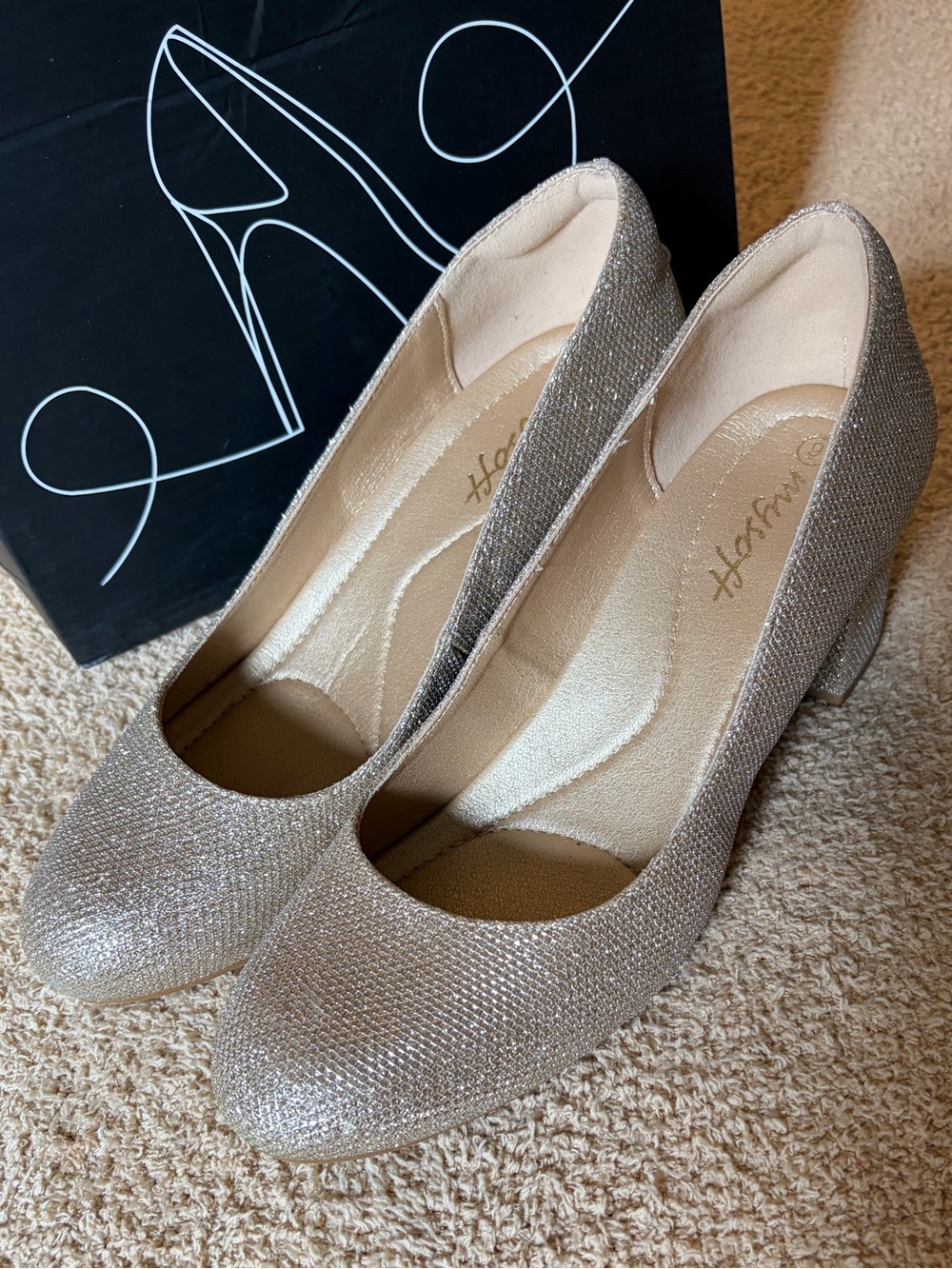 Sparkle Heels - Shimmery Women's Pumps